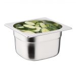 Vogue Stainless Steel 1/6 Gastronorm Tray 100mm - Image 8