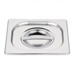 Vogue Stainless Steel 1/6 Gastronorm Lid