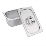 Vogue Stainless Steel 1/9 Gastronorm Lid - Image 5
