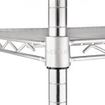 Vogue 4 Tier Wire Shelving Kit 1830x460mm - Image 7