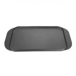 Vogue Reversible Cast Iron Double Griddle Pan 26cm - Image 2
