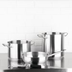 Vogue Stainless Steel Sauté Pan 24cm - Image 7