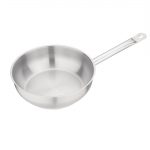 Vogue Stainless Steel Sauté Pan 24cm - Image 4