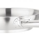 Vogue Stainless Steel Frying Pan 24cm - Image 4