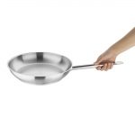 Vogue Stainless Steel Frying Pan 28cm - Image 3