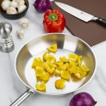 Vogue Stainless Steel Frying Pan 28cm - Image 7