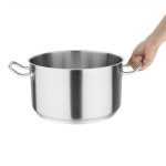 Vogue Stainless Steel Stew Pan 28cm - Image 3