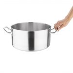 Vogue Stainless Steel Stew Pan 32cm - Image 3
