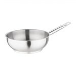 Vogue Stainless Steel Sauté Pan 20cm
