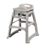 Rubbermaid Sturdy Stacking High Chair Platinum - Image 4