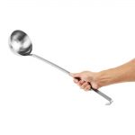 Vogue Stainless Steel Heavy Duty Ladle 400ml - Image 4