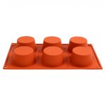 Pavoni Formaflex Silicone Muffin Mould 6 Cup - Image 5