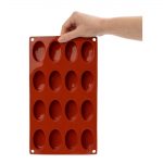 Pavoni Formaflex Silicone Oval Mould 16 Cup - Image 7