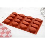 Pavoni Formaflex Silicone Oval Mould 16 Cup - Image 8