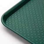Olympia Kristallon Large Polypropylene Fast Food Tray Green 450mm - Image 3
