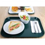 Olympia Kristallon Large Polypropylene Fast Food Tray Green 450mm - Image 5