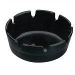 Olympia Black Melamine Ashtray
