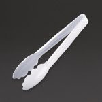 Vogue White Tongs 9" - Image 2
