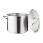 Vogue Aluminium Deep Boiling Pot 24cm - Image 3