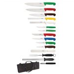 Hygiplas 15-Piece Knife Set with Case