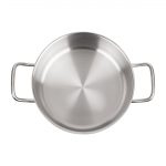 Vogue Stainless Steel Casserole Pan 24cm - Image 4