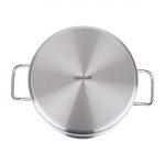 Vogue Stainless Steel Casserole Pan 28cm - Image 5
