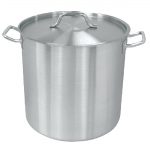 Vogue Stainless Steel Deep Stock Pot 36cm - Image 2