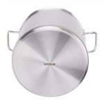 Vogue Stainless Steel Deep Stock Pot 30cm - Image 4