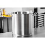Vogue Stainless Steel Deep Stock Pot 30cm - Image 7