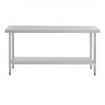 Vogue Stainless Steel Prep Table 1800mm - Image 2