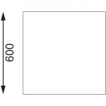 Vogue Stainless Steel Prep Table 1800mm - Image 12