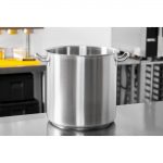 Vogue Stainless Steel Deep Stock Pot 36cm - Image 7