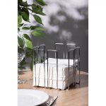 Olympia Napkin Holder with Weight 190 x 190mm - Image 5