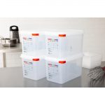 Araven Polypropylene 1/4 Gastronorm Food Containers 4.3Ltr (4 Pack) - Image 8