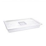 Vogue Polycarbonate 1/1 Gastronorm Container 65mm Clear - Image 3