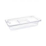 Vogue Polycarbonate 1/3 Gastronorm Container 65mm Clear - Image 4