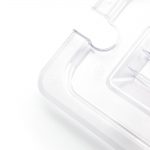 Vogue Polycarbonate 1/6 Gastronorm Lid Notched - Image 3