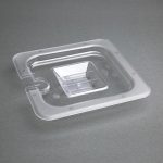 Vogue Polycarbonate 1/6 Gastronorm Lid Notched - Image 4
