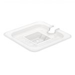 Vogue Polycarbonate 1/6 Gastronorm Lid Notched - Image 5