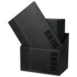 Securit Contemporary Menu Covers and Storage Box A4 Black (20 Pack) - Image 4