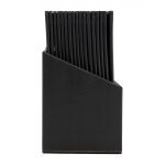 Securit Contemporary Menu Covers and Storage Box A4 Black (20 Pack) - Image 6