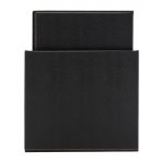 Securit Contemporary Menu Covers and Storage Box A4 Black (20 Pack)