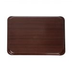 Cambro Capri Laminate Canteen Tray Mahogany 460mm - Image 5