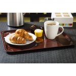 Cambro Capri Laminate Canteen Tray Mahogany 460mm - Image 8