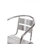 Bolero Aluminium Stacking Chairs (Pack of 4) - Image 3