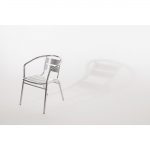 Bolero Aluminium Stacking Chairs (Pack of 4) - Image 8