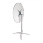 Bolero Round Flip Top Table Stainless Steel 600mm - Image 4