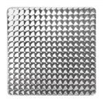 Bolero Steel and Aluminium Square Bistro Table 600mm - Image 5