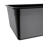 Vogue Polycarbonate 1/1 Gastronorm Container 200mm Black - Image 4