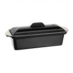 Vogue Cast Iron Pate Terrine Mould Black 1.3Ltr